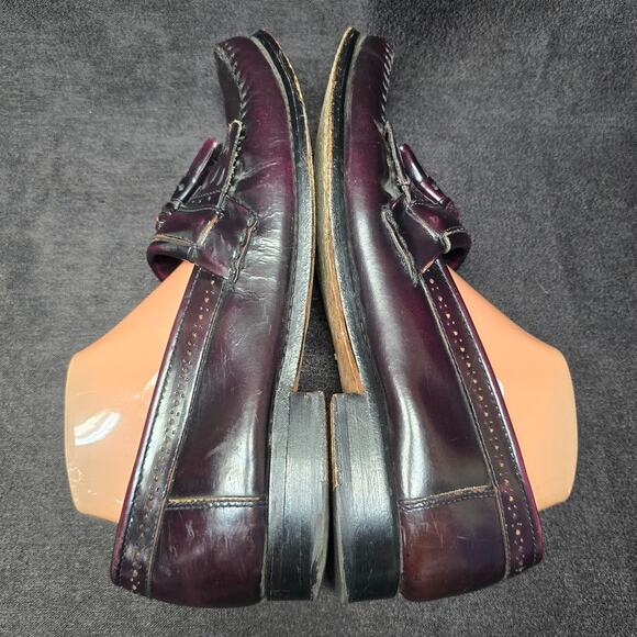 G.H. Bass & Co. Burgundy Cordovan Penny Loafer Dress Shoes main image 10
